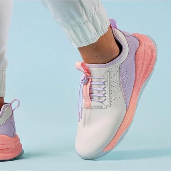 Clove Limited Edition Peach Quartz Clinical Sneakers Women's Size 8 NWOB - Picture 2 of 13